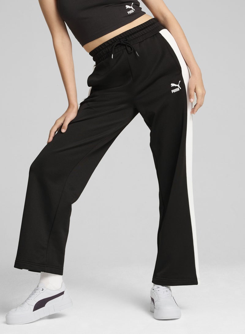 PUMA ICONIC T7 Womens Black Track Pants - Image 1